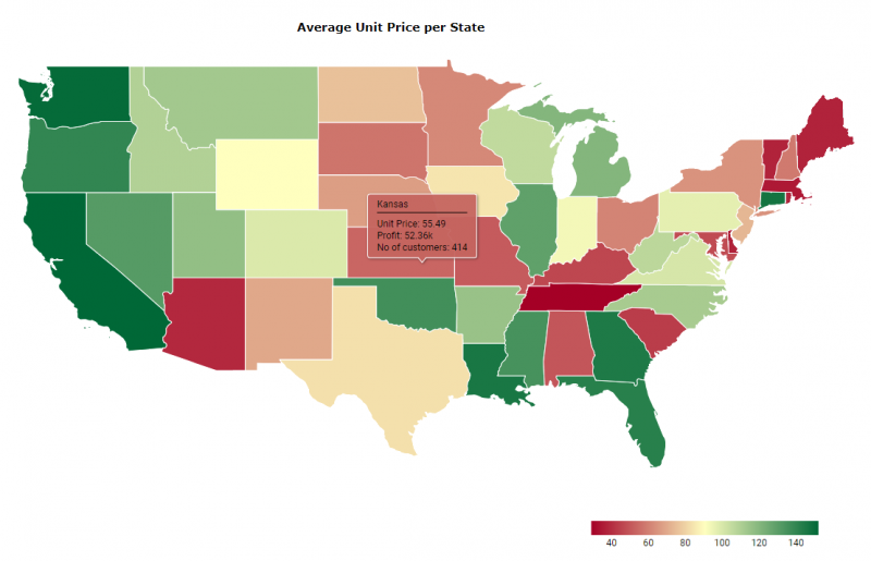 Filled Map – a key visualization in geospatial analysis